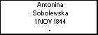 Antonina Sobolewska