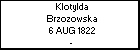 Klotylda Brzozowska