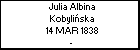Julia Albina Kobyliska