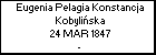 Eugenia Pelagia Konstancja Kobyliska