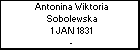 Antonina Wiktoria Sobolewska