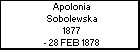 Apolonia Sobolewska