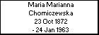Maria Marianna Chomiczewska