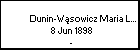  Dunin-Wsowicz Maria Ludwika