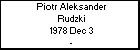 Piotr Aleksander Rudzki