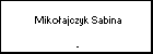  Mikoajczyk Sabina